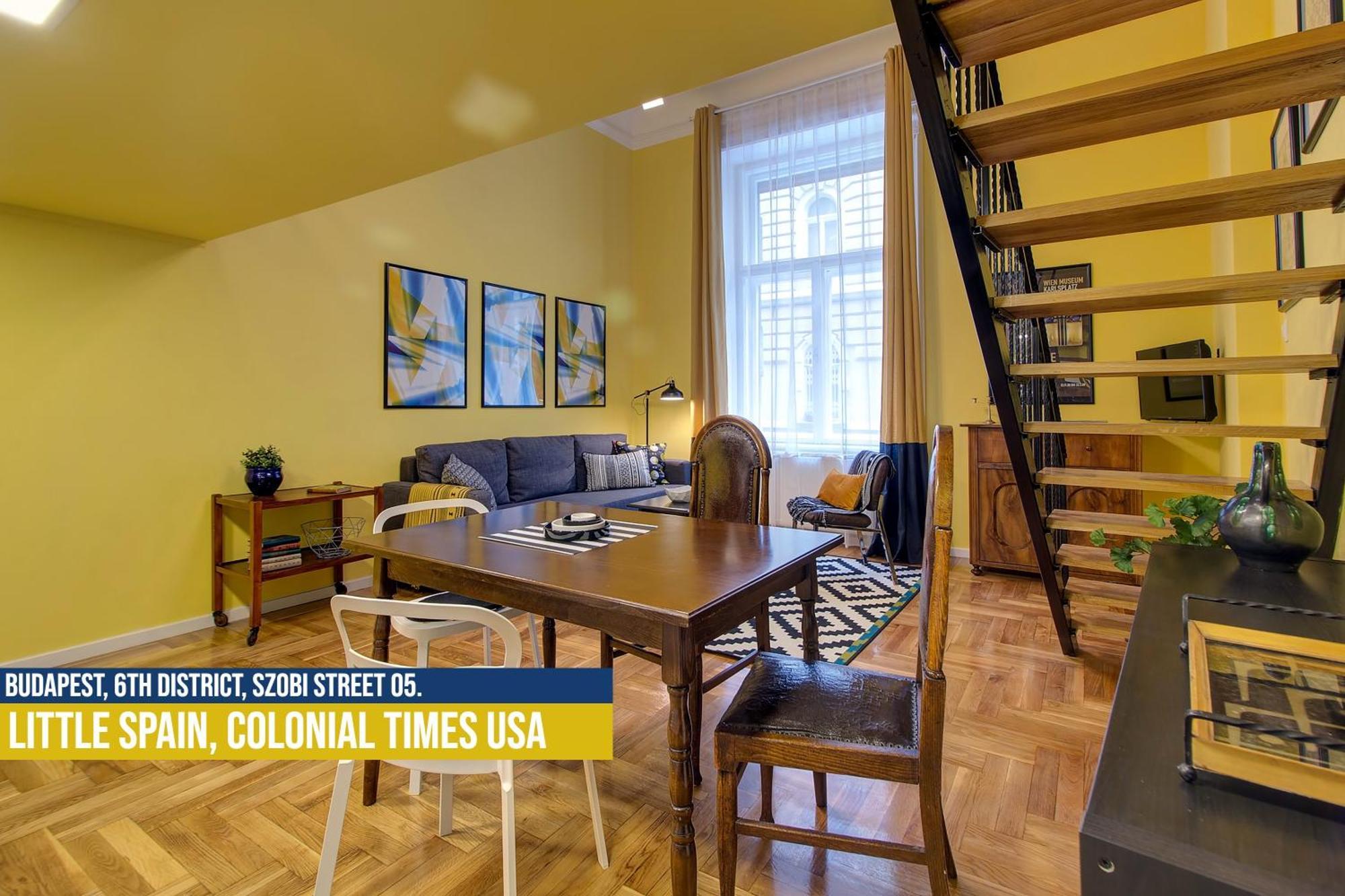 Little Americas Usa Colonial Times Apartments Budapest Exteriör bild