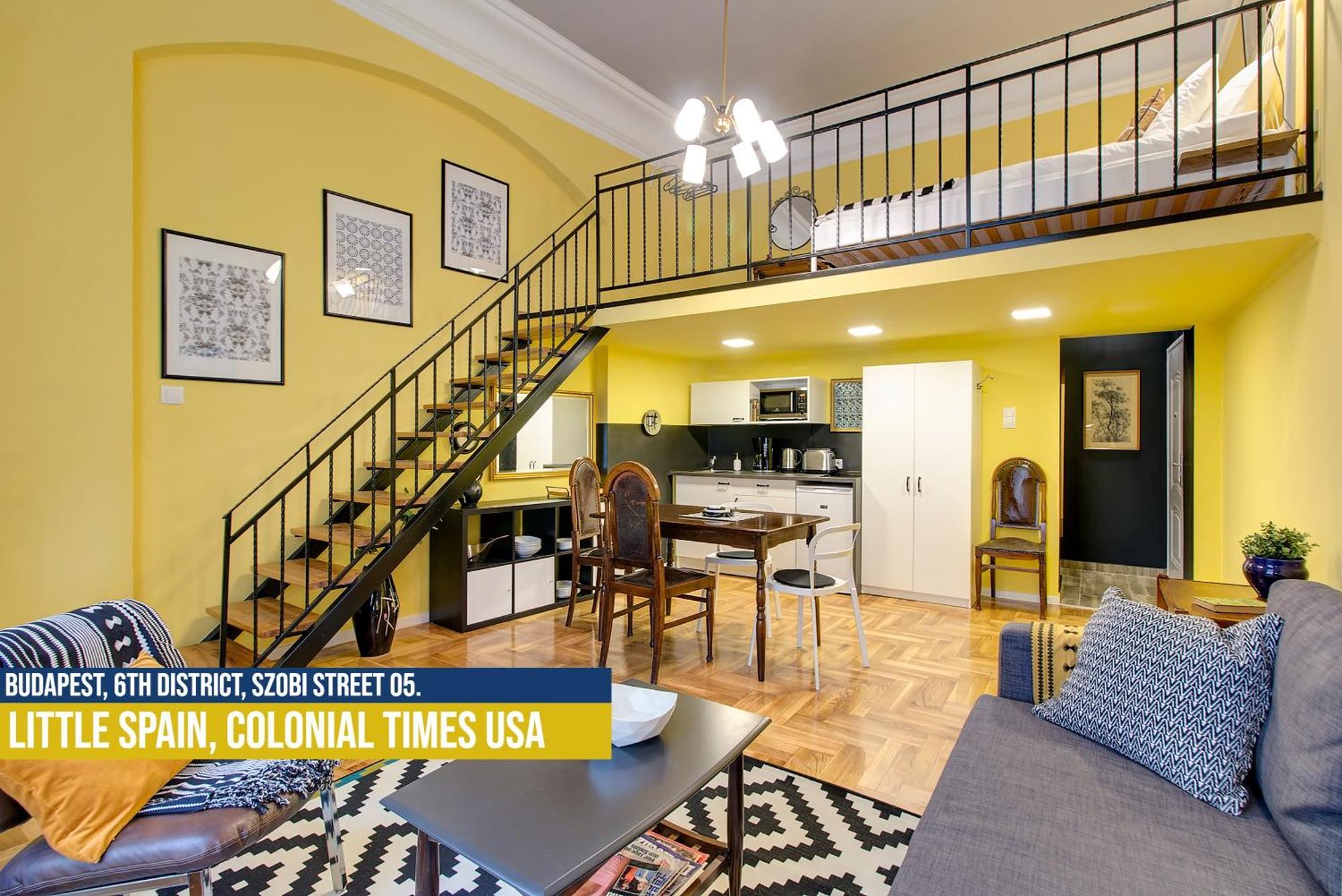 Little Americas Usa Colonial Times Apartments Budapest Exteriör bild