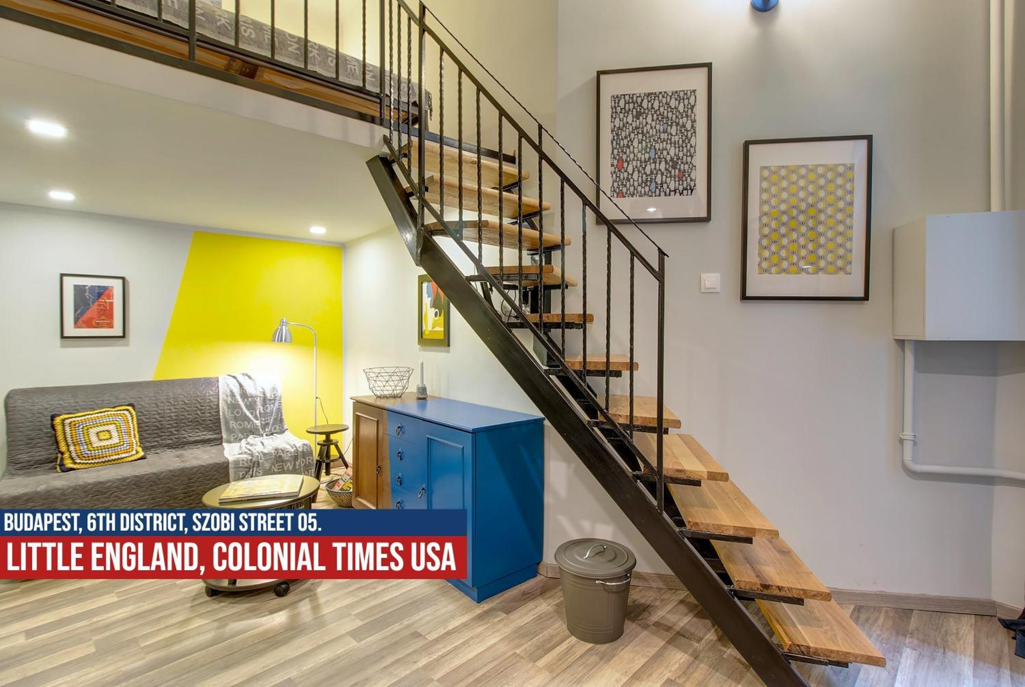 Little Americas Usa Colonial Times Apartments Budapest Exteriör bild