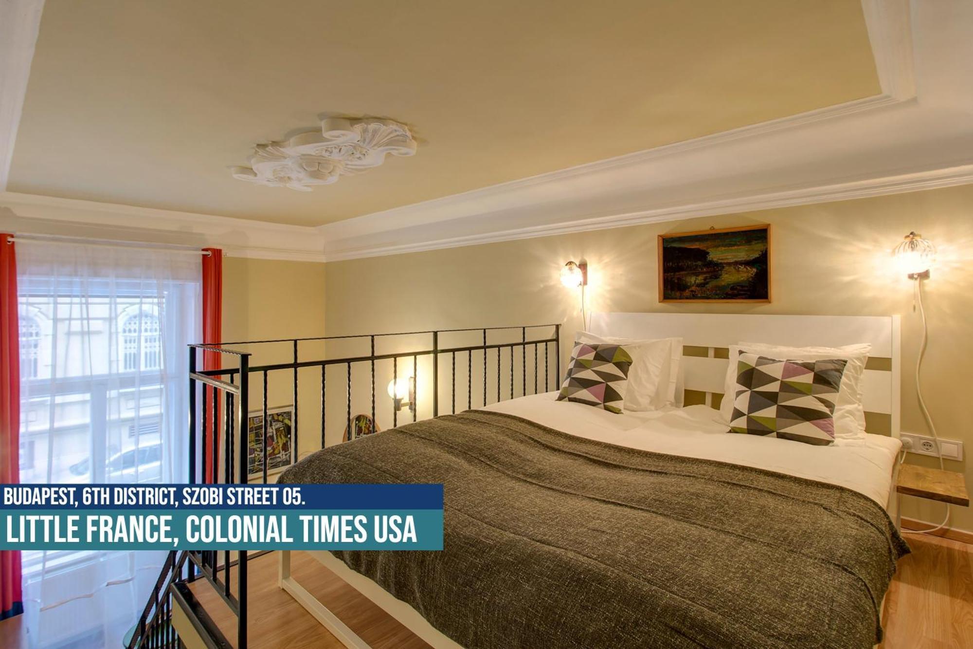 Little Americas Usa Colonial Times Apartments Budapest Exteriör bild
