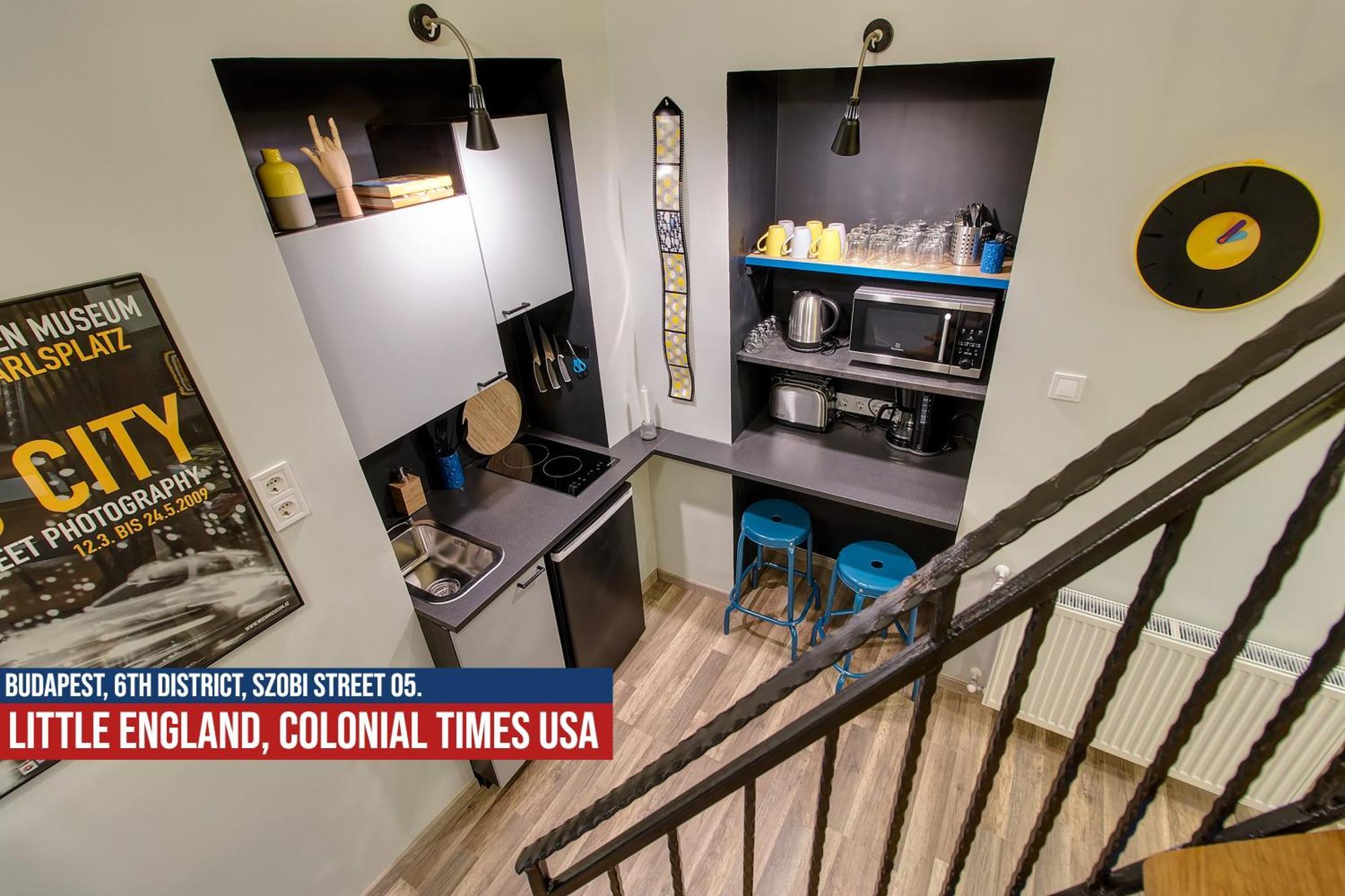 Little Americas Usa Colonial Times Apartments Budapest Exteriör bild