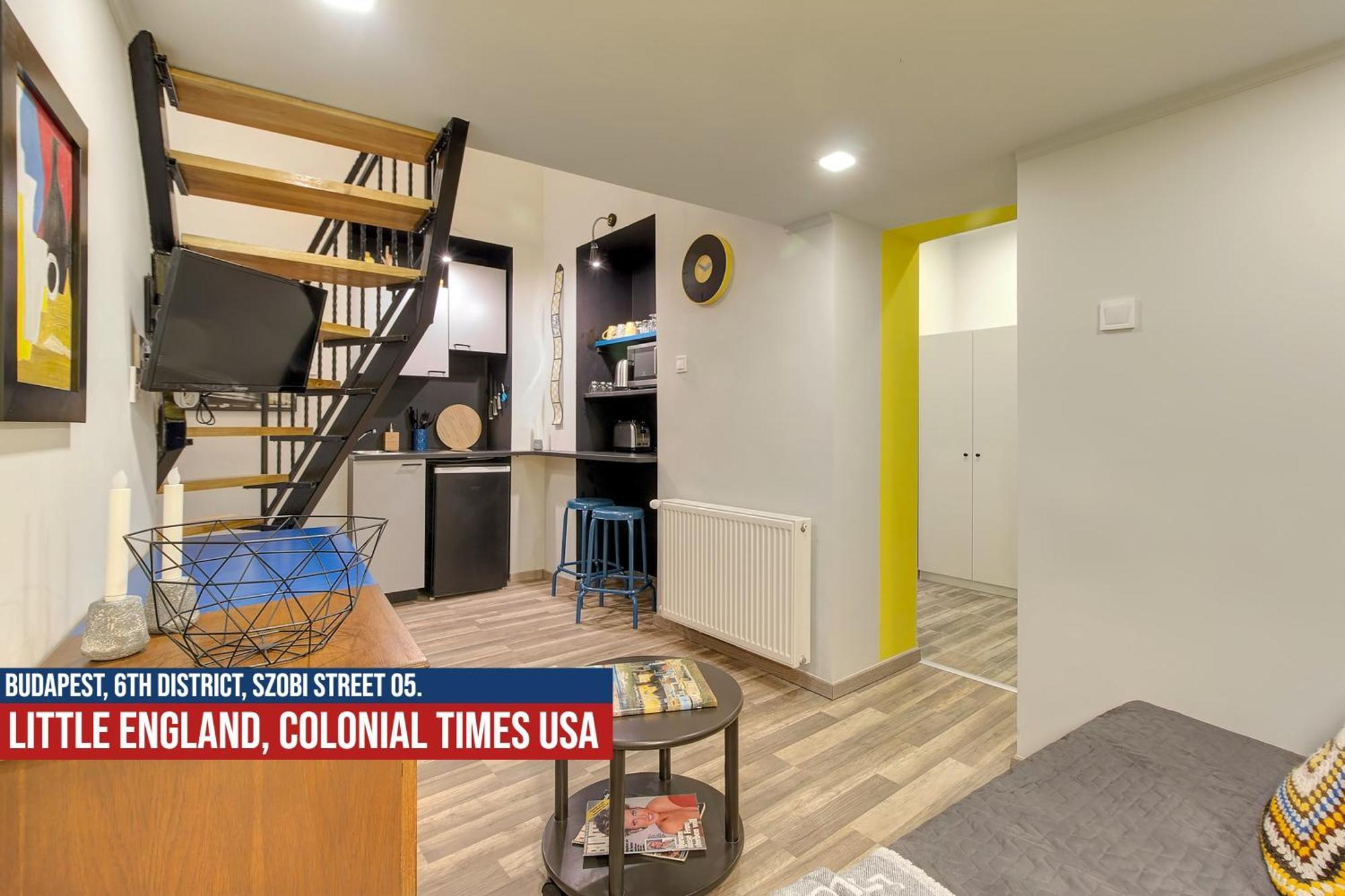 Little Americas Usa Colonial Times Apartments Budapest Exteriör bild