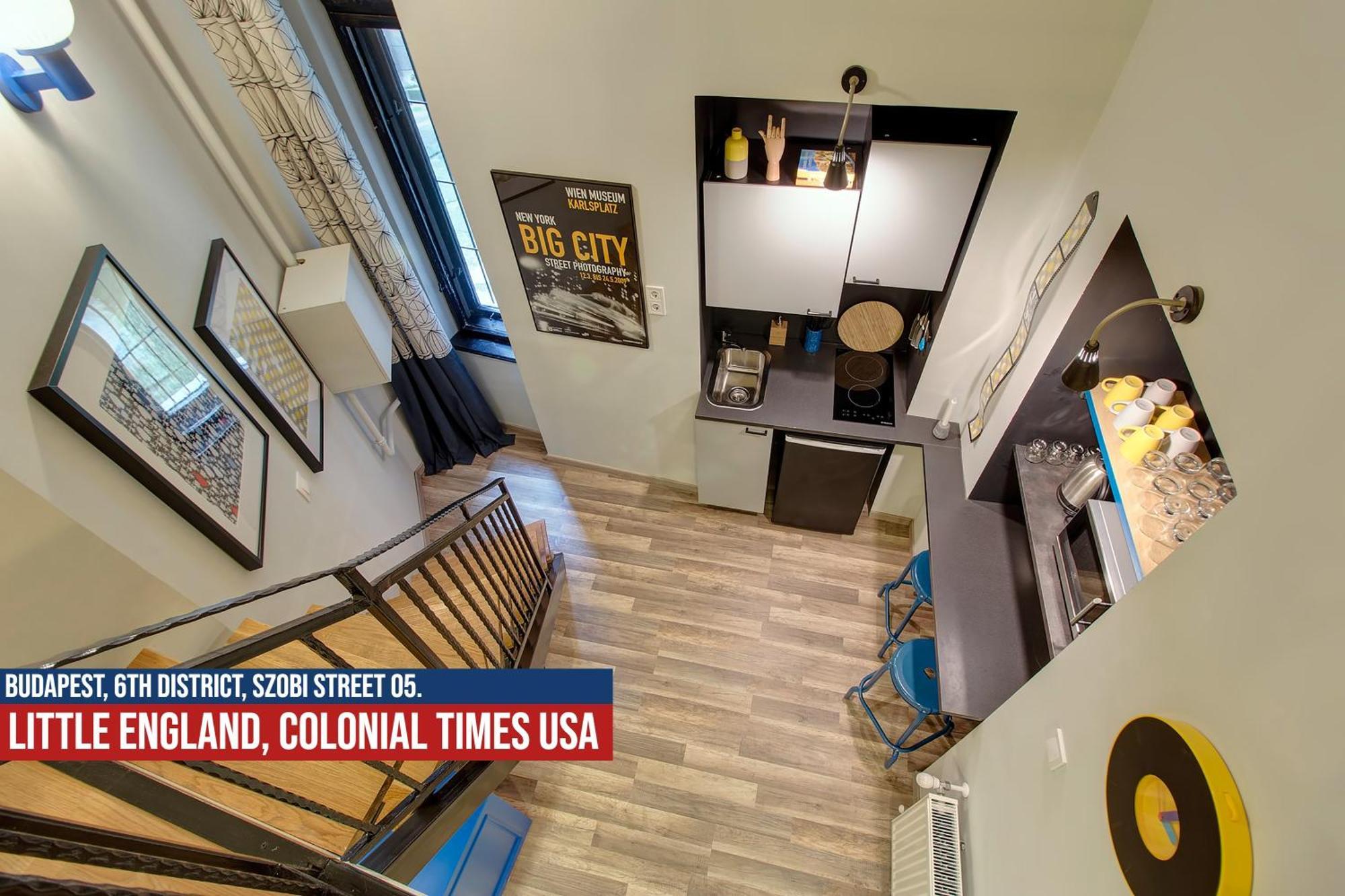 Little Americas Usa Colonial Times Apartments Budapest Exteriör bild