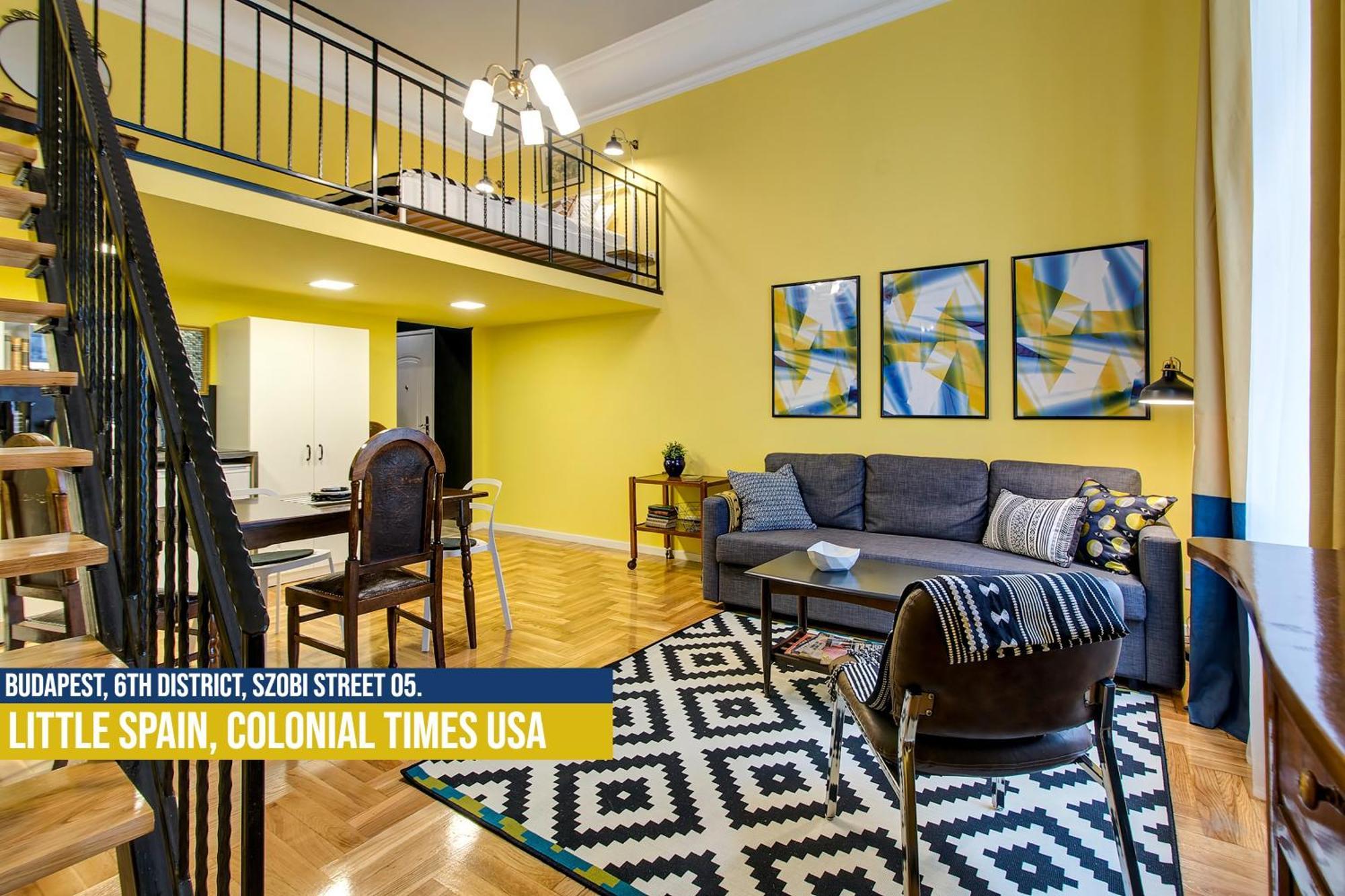 Little Americas Usa Colonial Times Apartments Budapest Exteriör bild