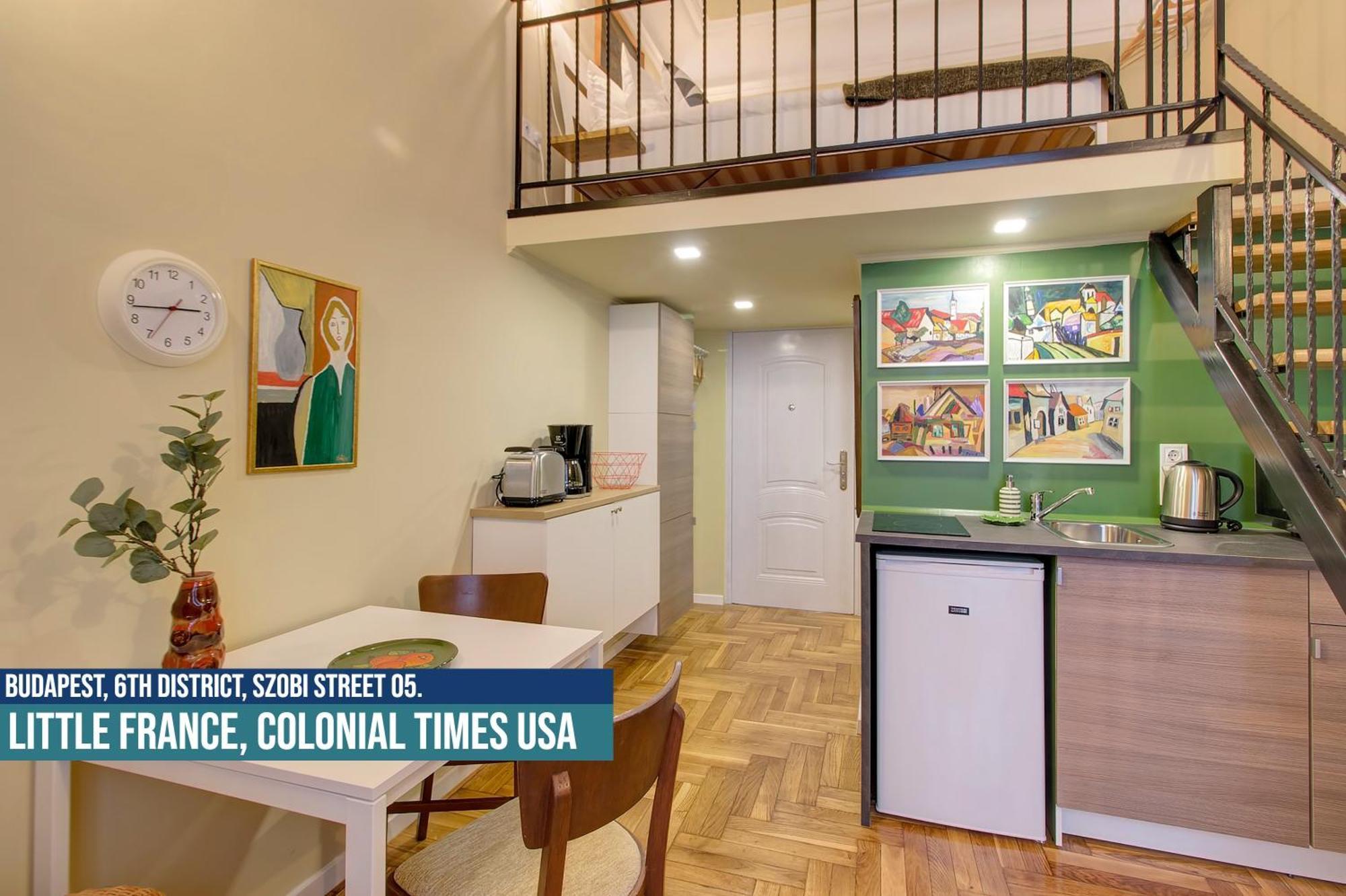 Little Americas Usa Colonial Times Apartments Budapest Exteriör bild