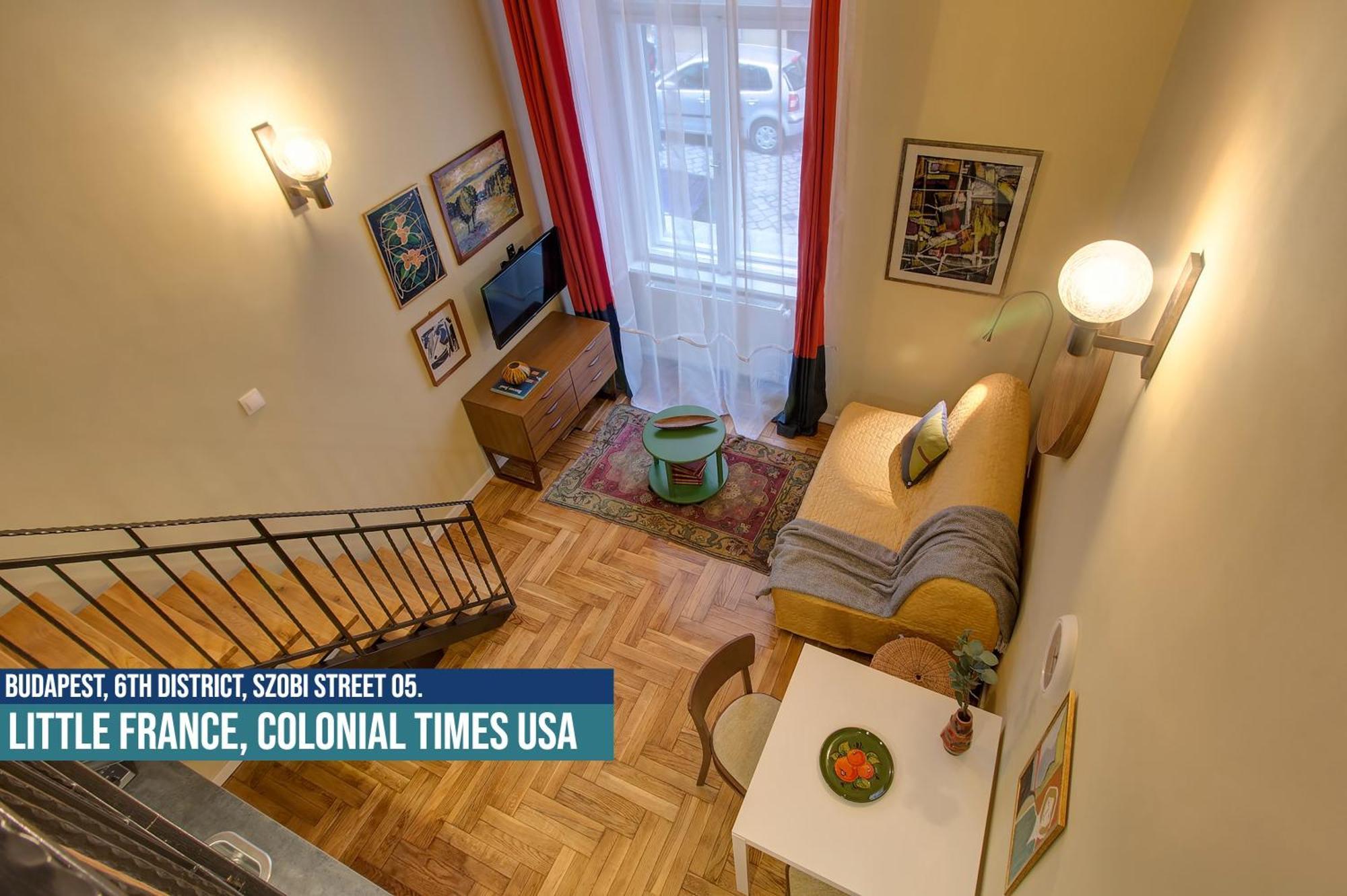 Little Americas Usa Colonial Times Apartments Budapest Exteriör bild