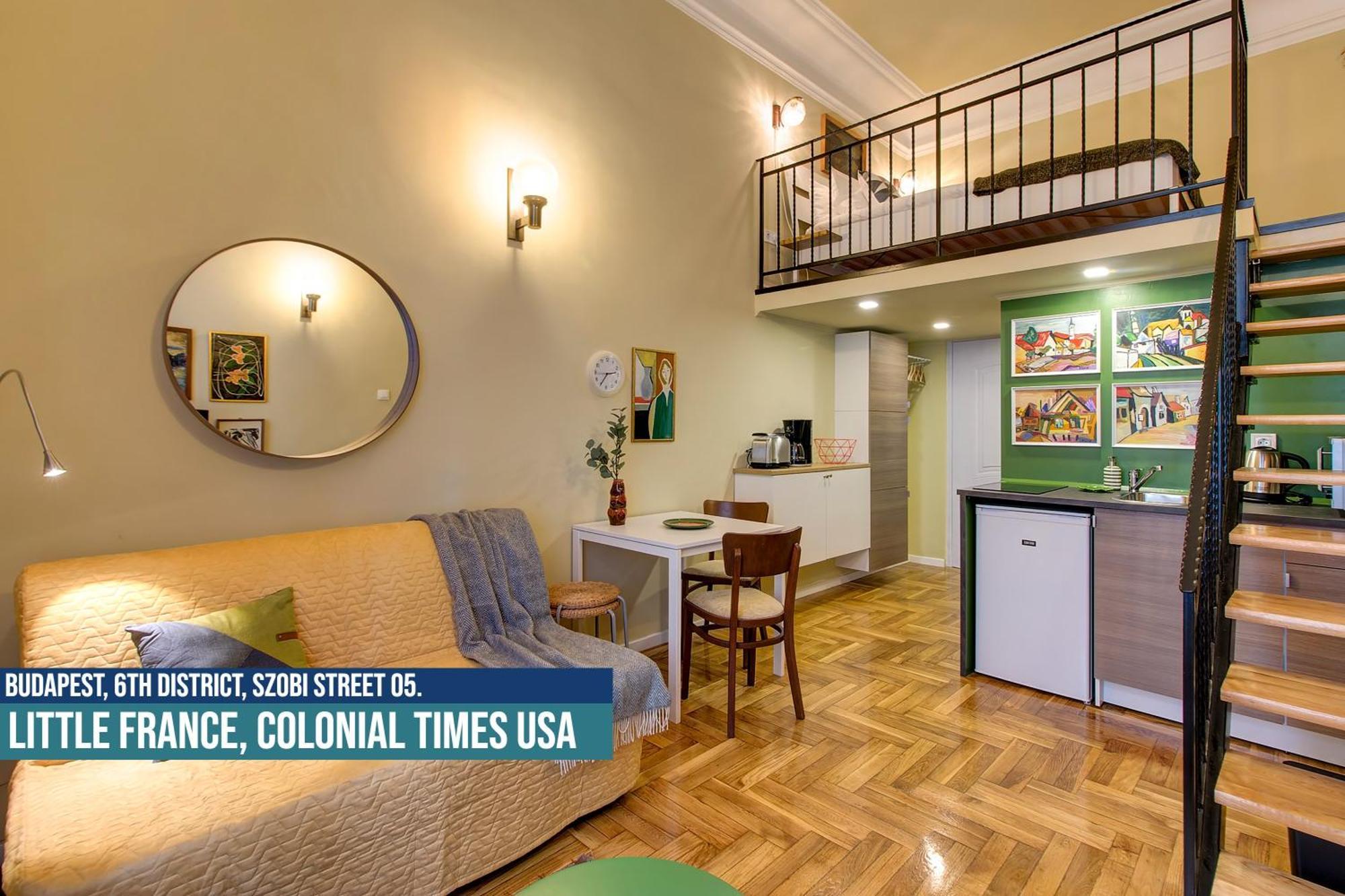 Little Americas Usa Colonial Times Apartments Budapest Exteriör bild