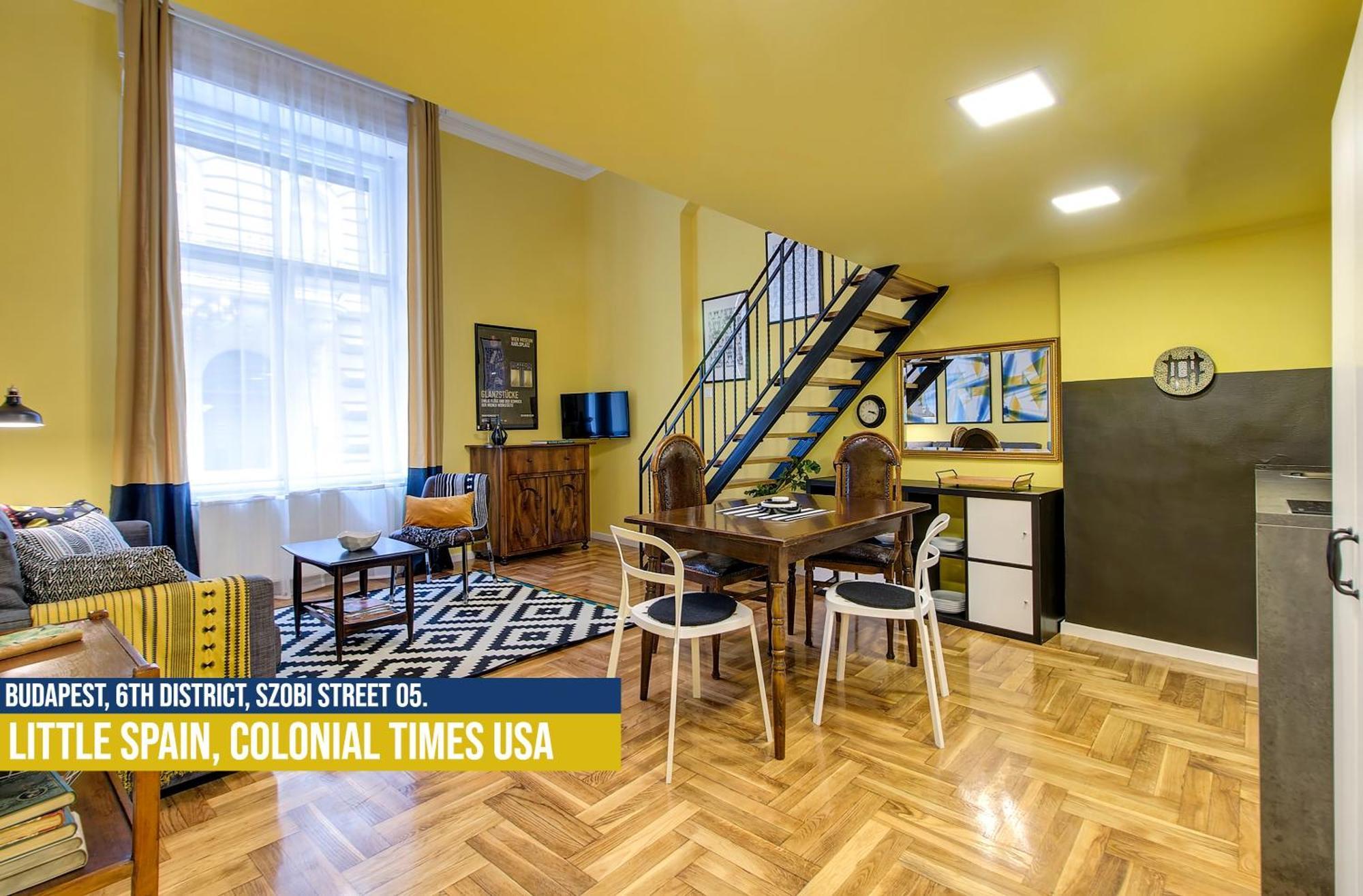 Little Americas Usa Colonial Times Apartments Budapest Exteriör bild