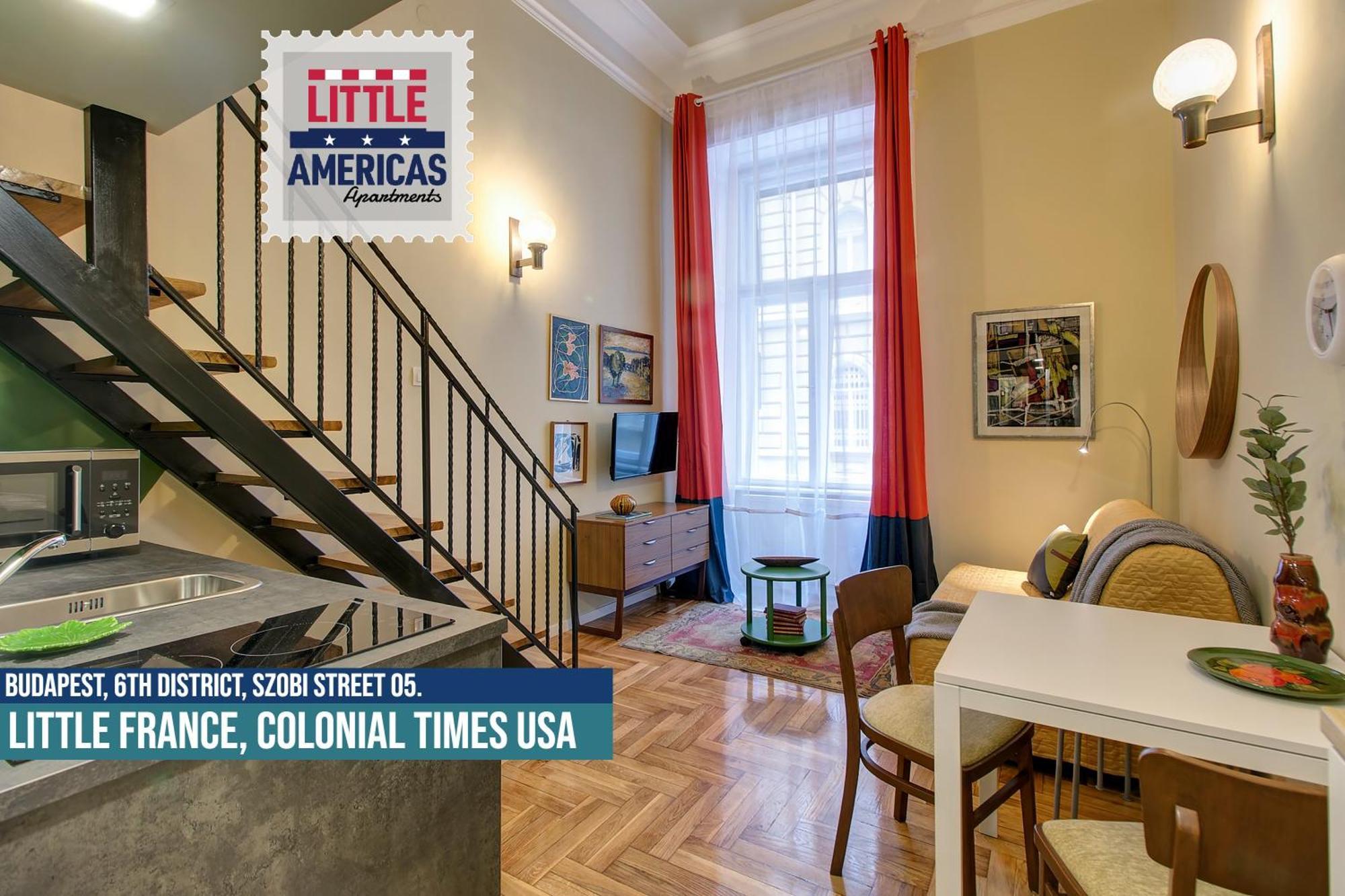 Little Americas Usa Colonial Times Apartments Budapest Exteriör bild