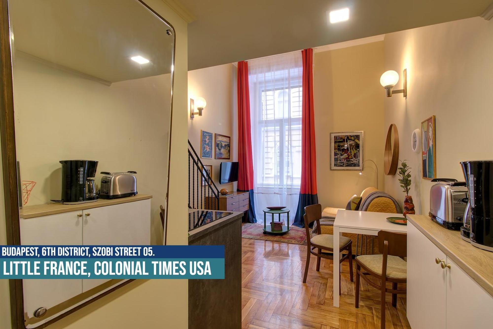 Little Americas Usa Colonial Times Apartments Budapest Exteriör bild